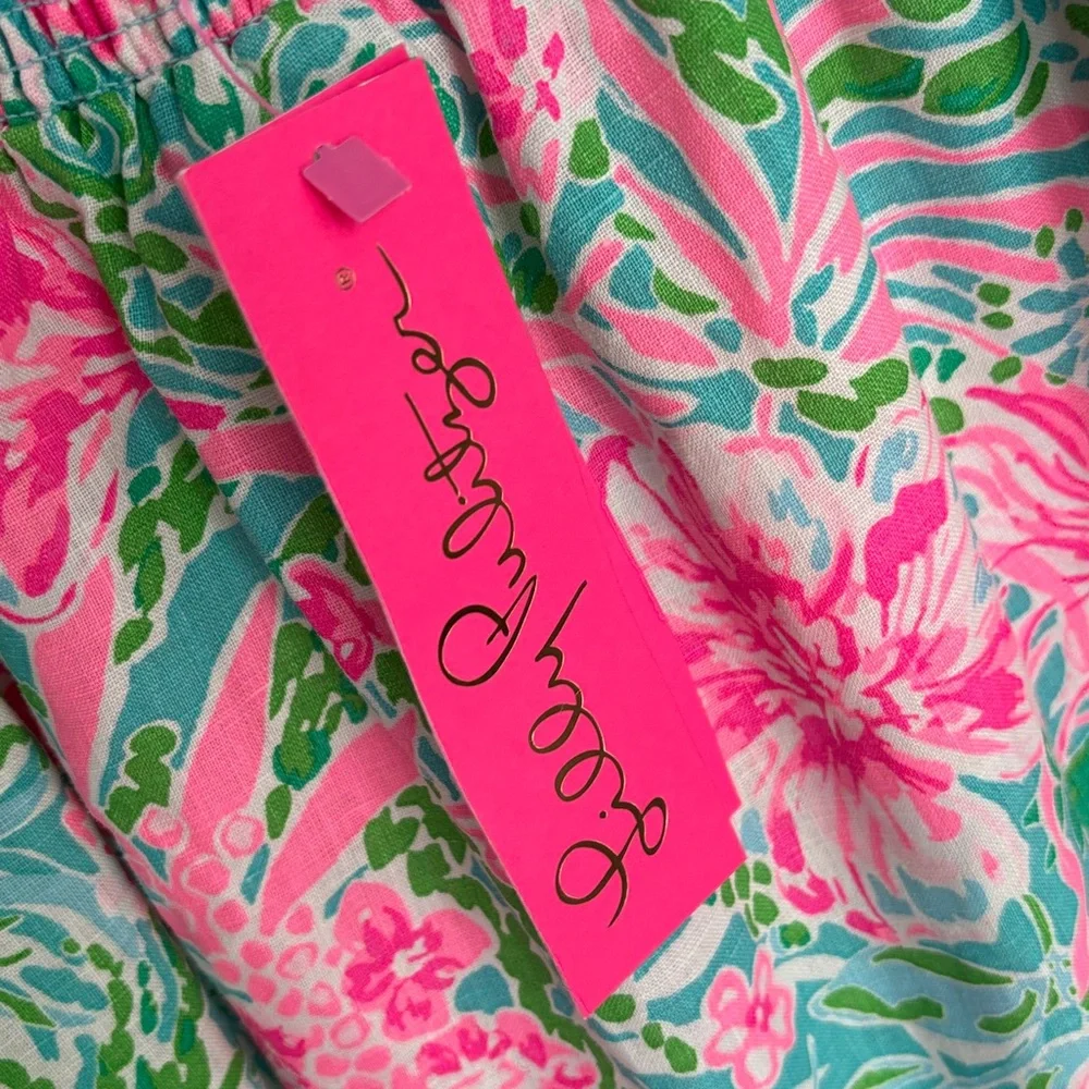 Lilly Pulitzer Keating Linen Top